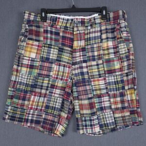 Polo Ralph Lauren Patchwork Shorts Mens‎ 36 (Fits 34x9) Colorful Twill Preppy
